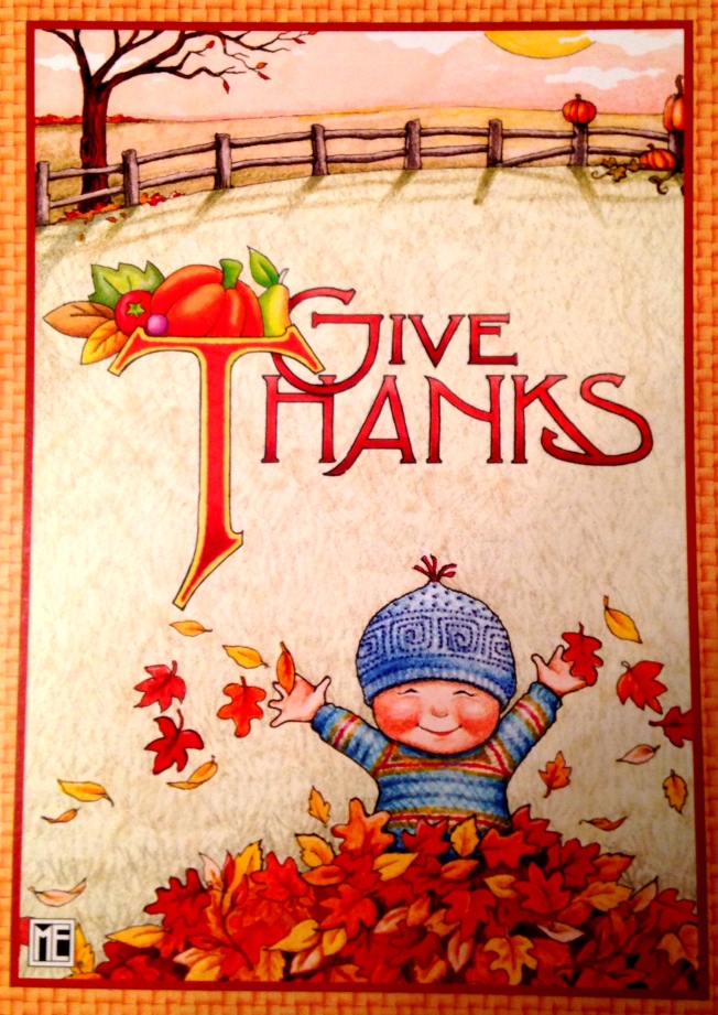 Give Thanks Leaves
